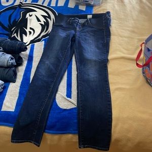 Old navy size 8 regular maternity jeans